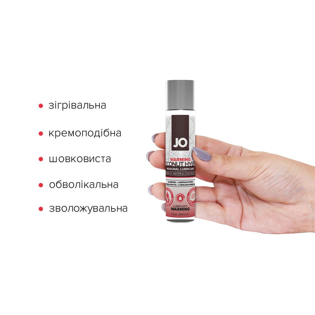 Крем-лубрикант JO Coconut Hybrid