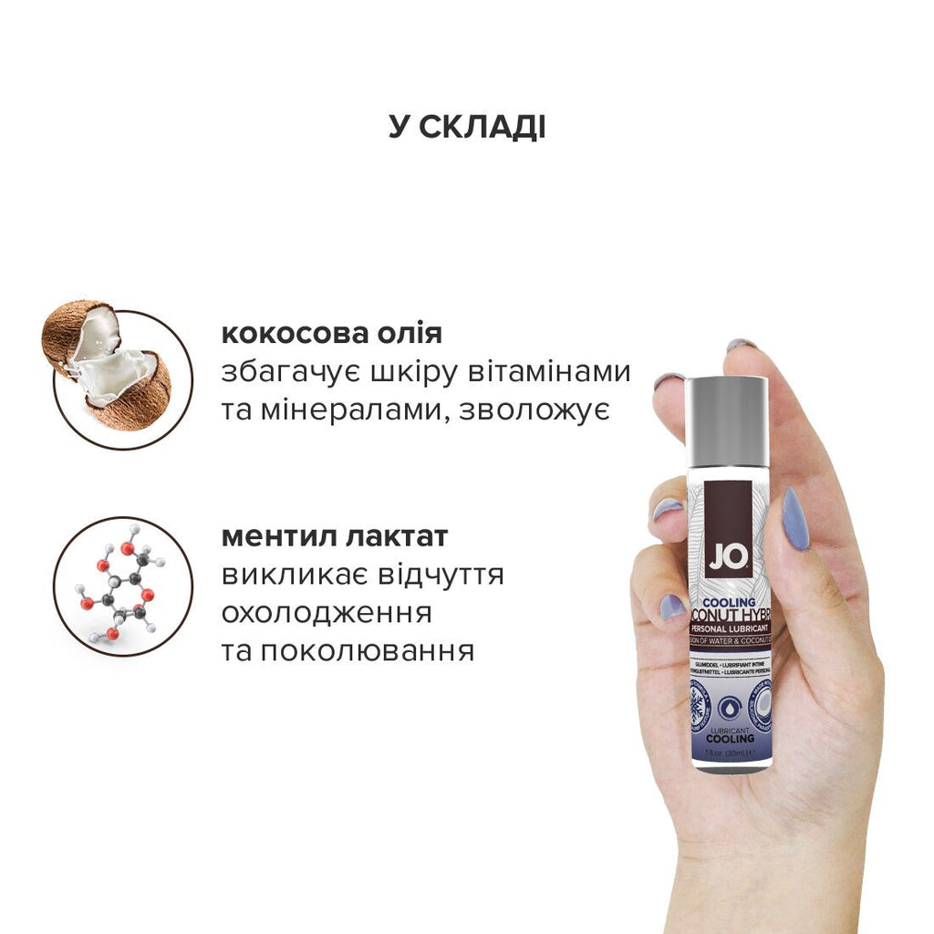 Крем-лубрикант JO Coconut Hybrid