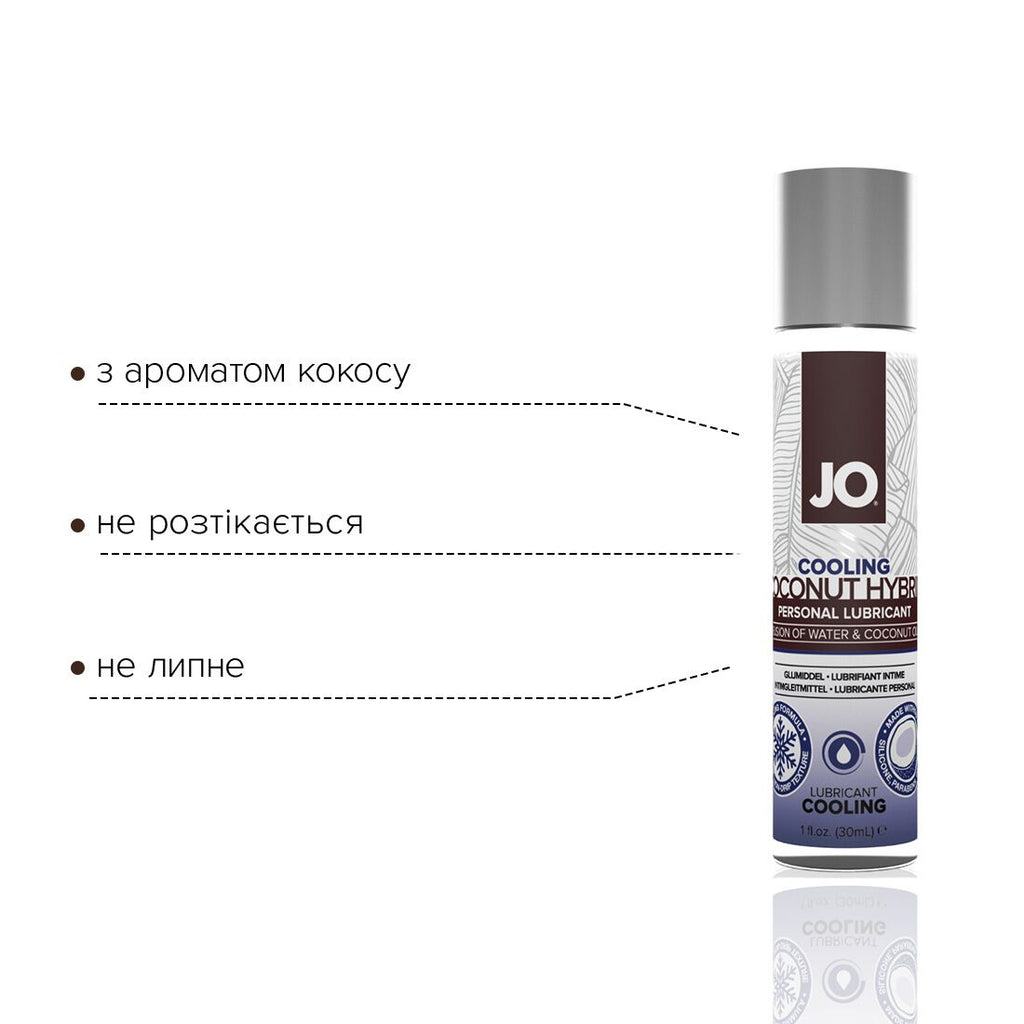 Крем-лубрикант JO Coconut Hybrid