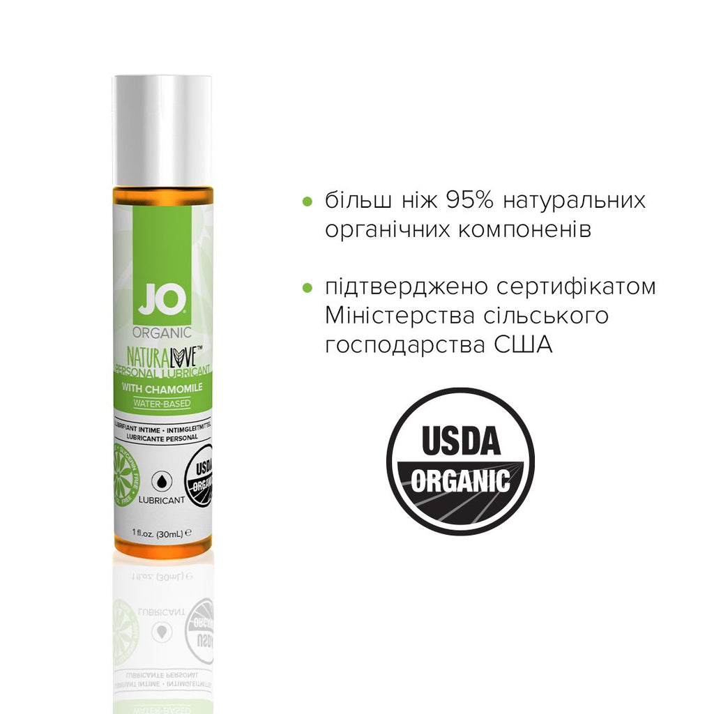 Лубрикант на водній основі JO NATURALOVE