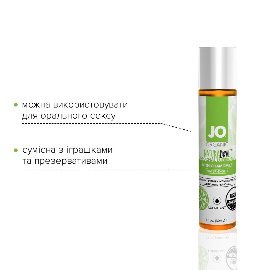 Лубрикант на водній основі JO NATURALOVE
