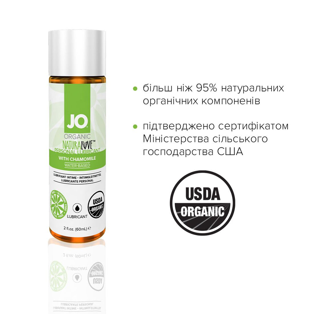 Лубрикант на водній основі JO NATURALOVE