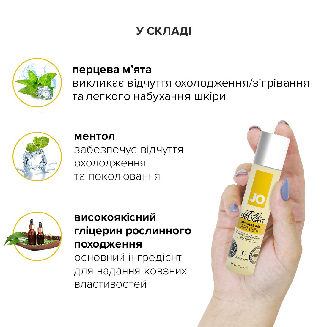Гель для оральних пестощів JO Oral Delight