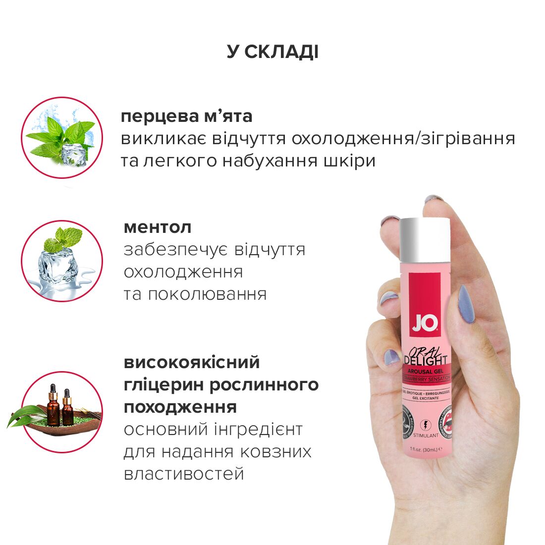 Гель для оральних пестощів JO Oral Delight