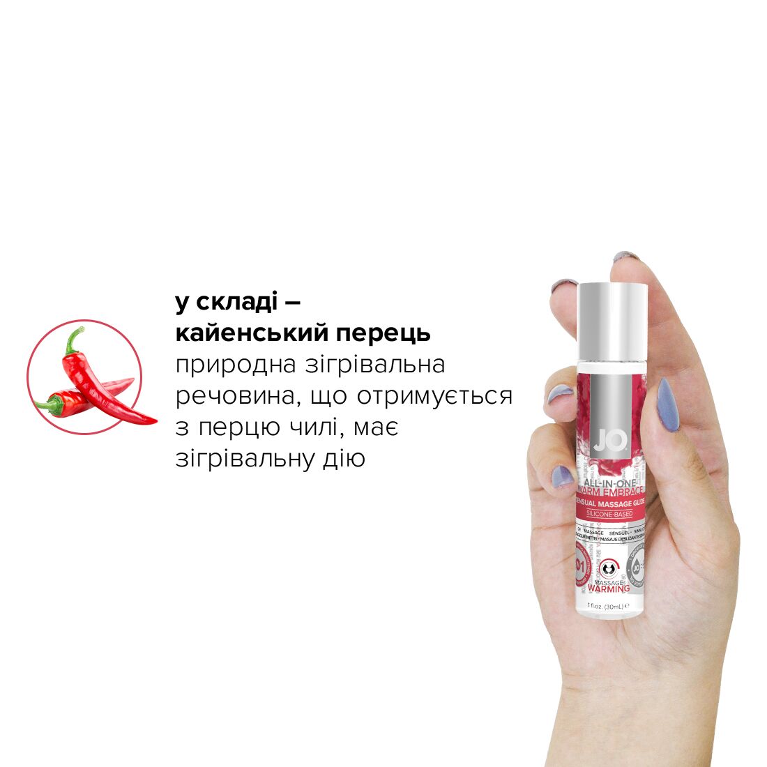 Масажний гель JO All-in-one Massage Glide
