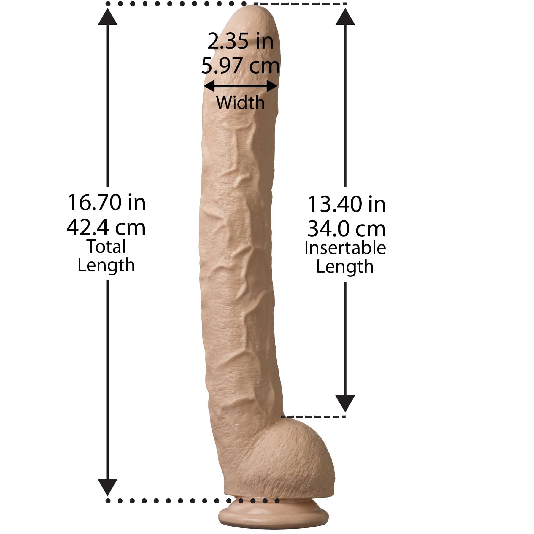 Фалоімітатор Doc Johnson Dick Rambone Cock