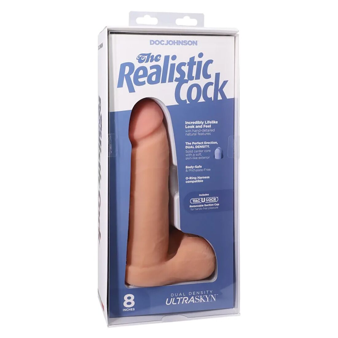 Фалоімітатор Doc Johnson The Realistic Cock 8 inch