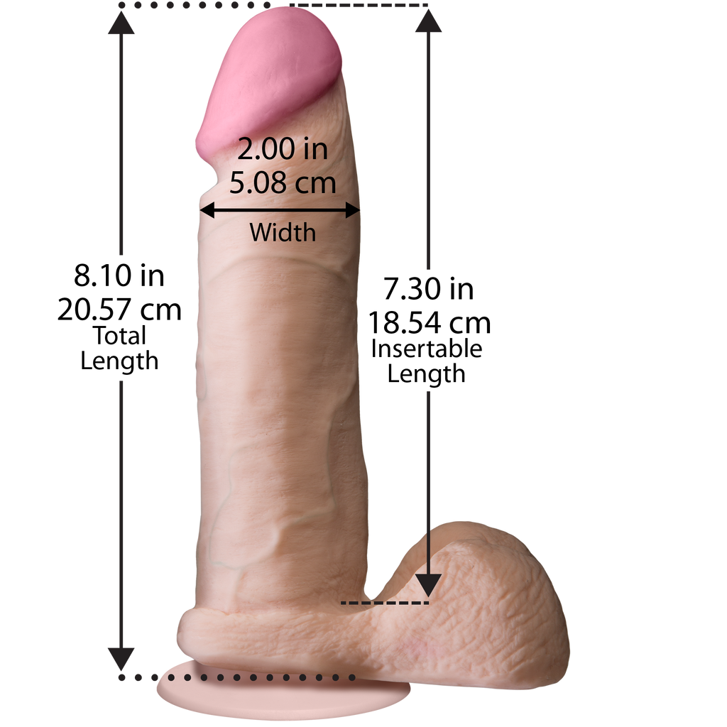 Фалоімітатор Doc Johnson The Realistic Cock 8 inch