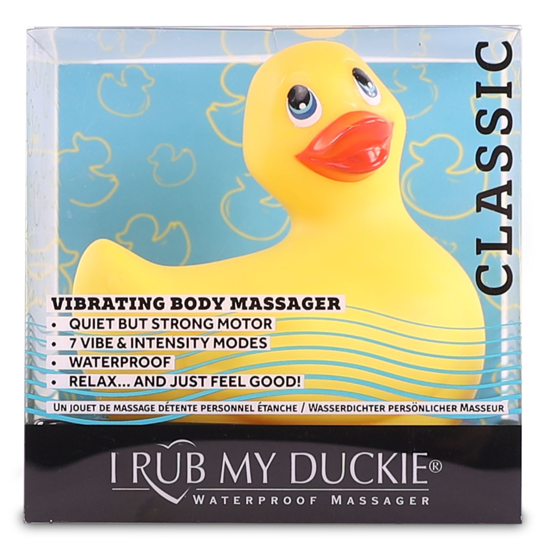 Big Teaze Toys Вібромасажер качечка I Rub My Duckie