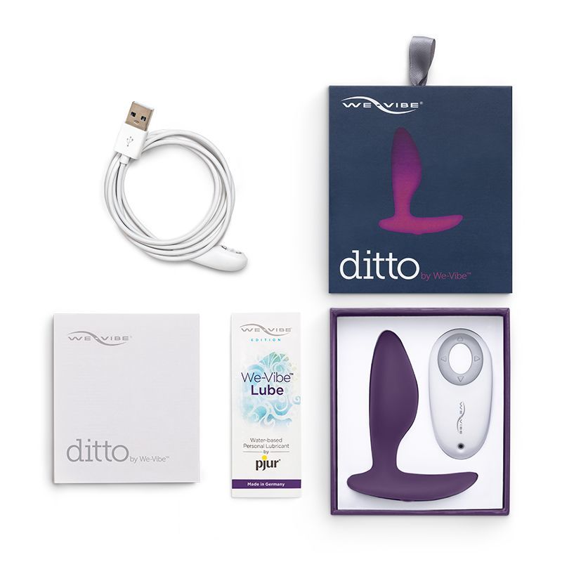 Анальна смарт-вібропробка We-Vibe Ditto з пультом