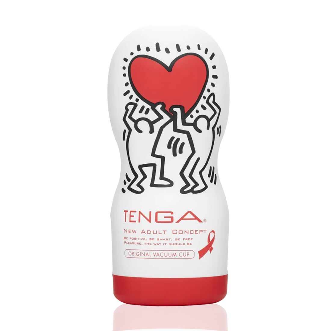 Мастурбатор Tenga Keith Haring Deep Throat Cup глибоке горло з вакуумною стимуляцією