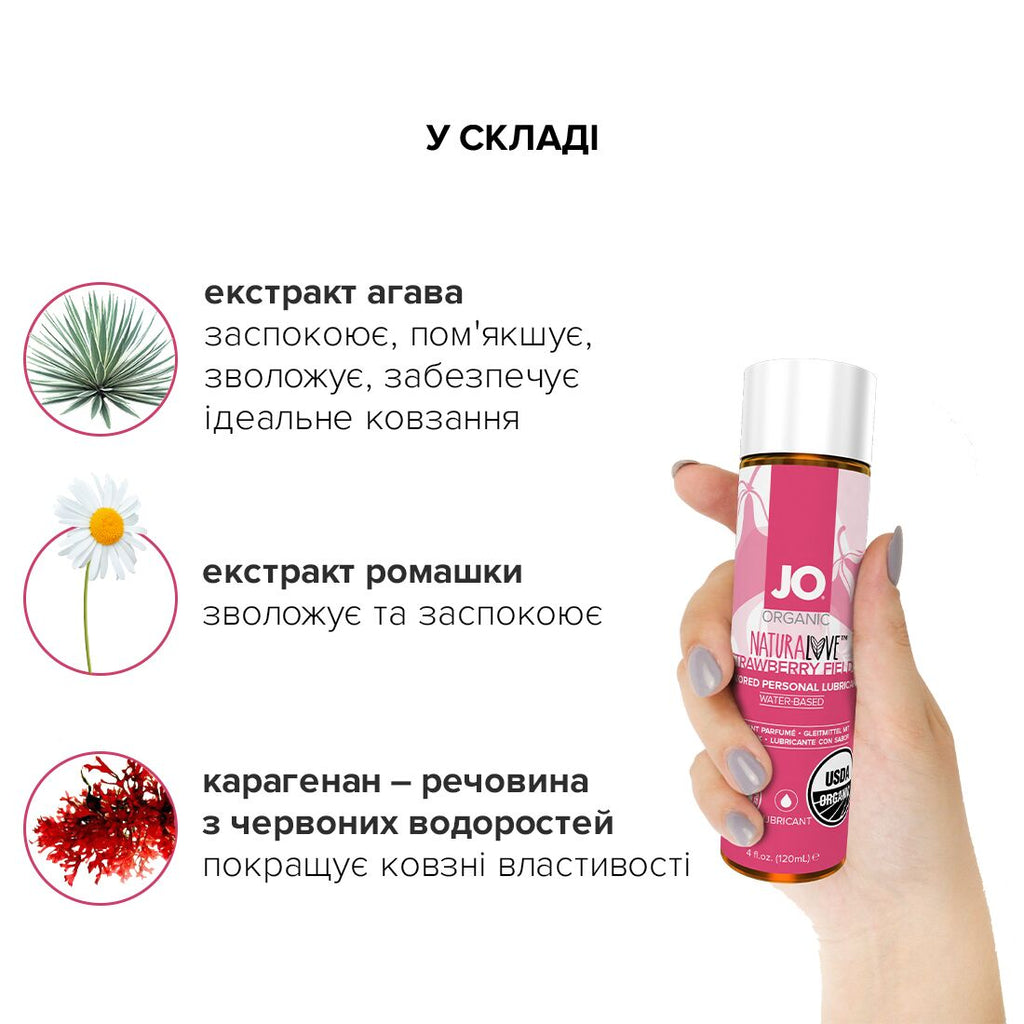 Лубрикант на водній основі JO NATURALOVE