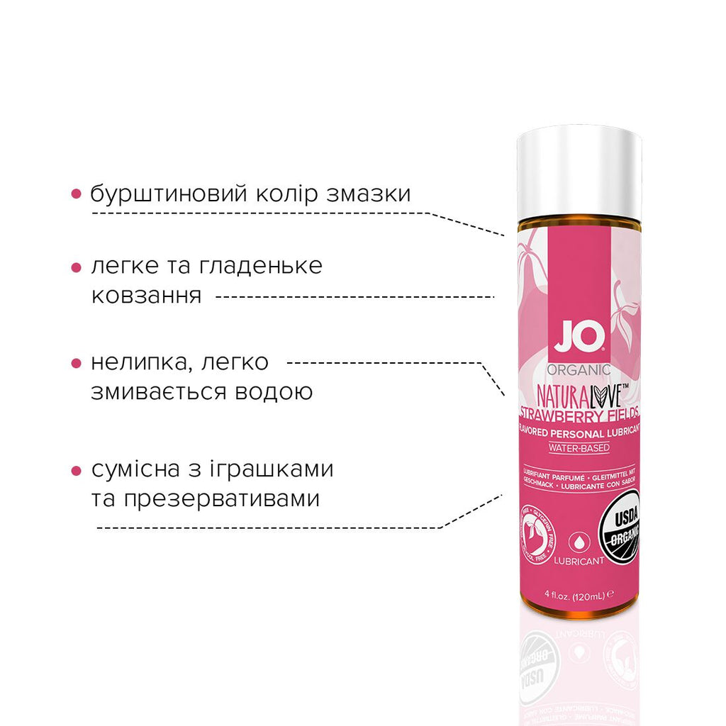 Лубрикант на водній основі JO NATURALOVE