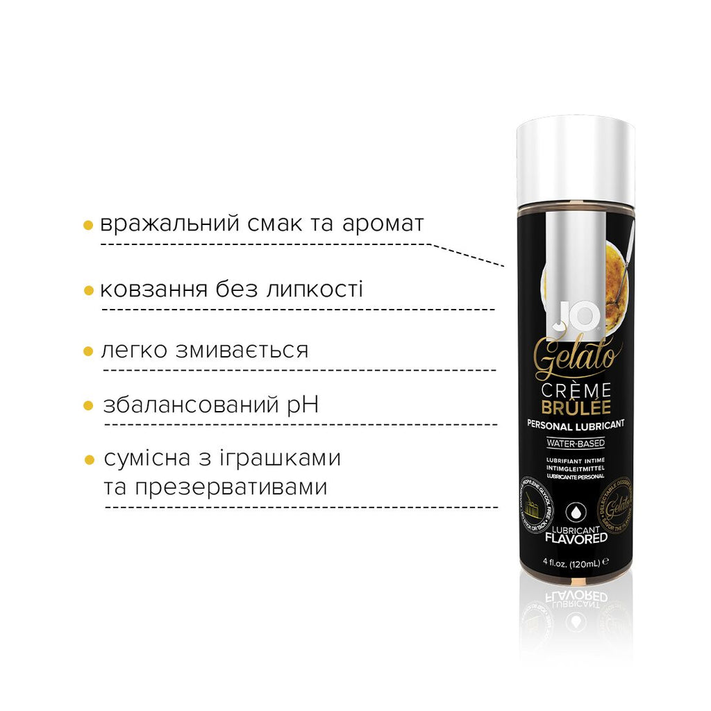 Лубрикант на водній основі JO GELATO