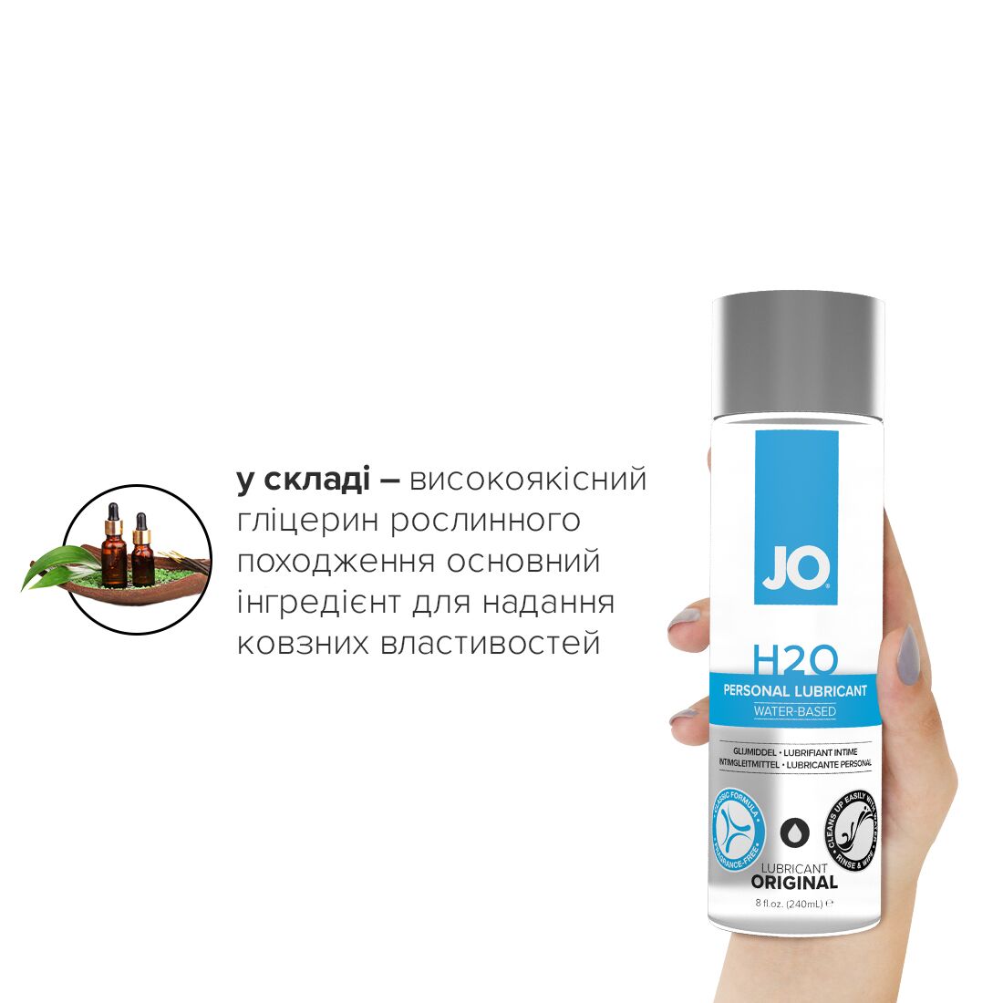 Лубрикант на водній основі JO H2O Original