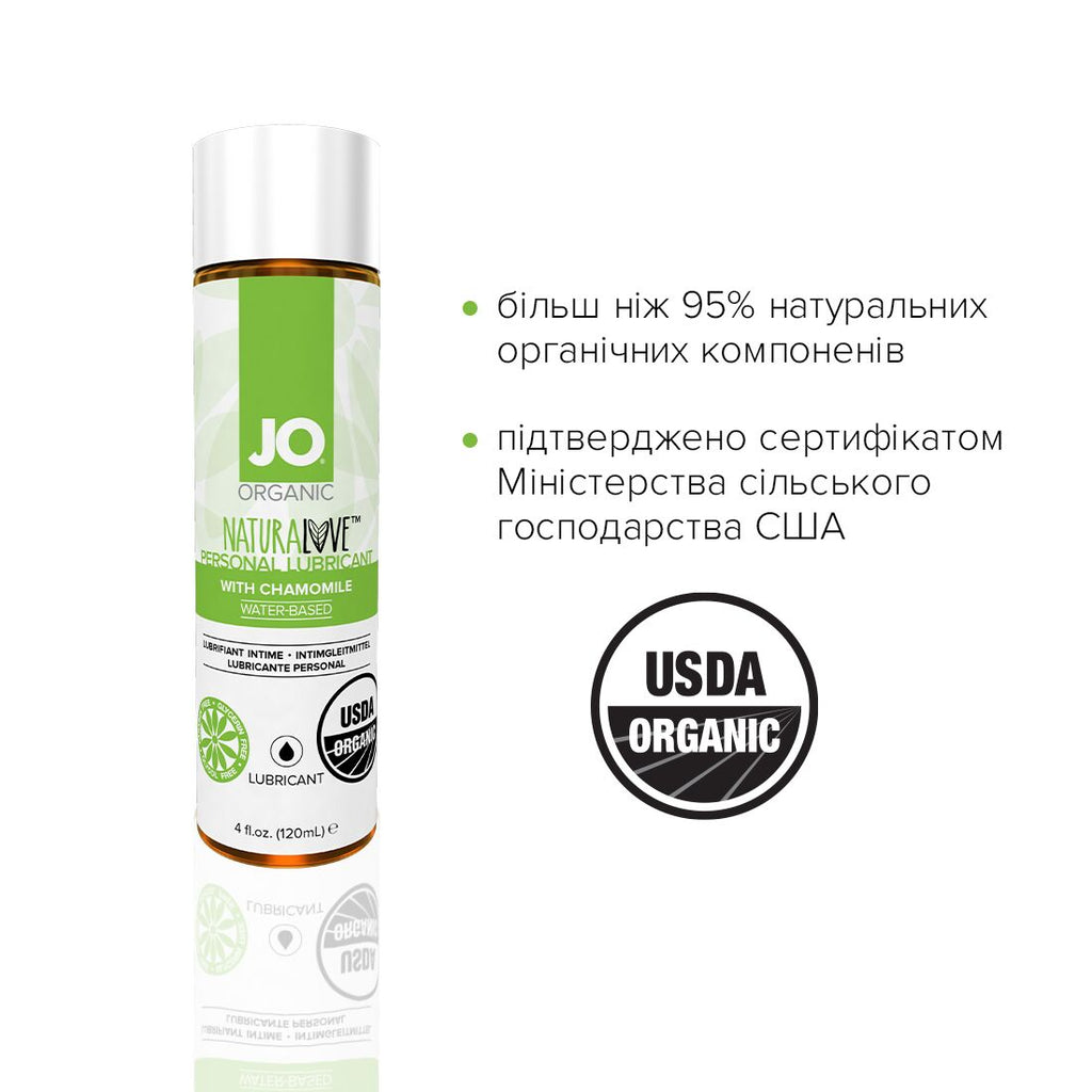 Лубрикант на водній основі JO NATURALOVE
