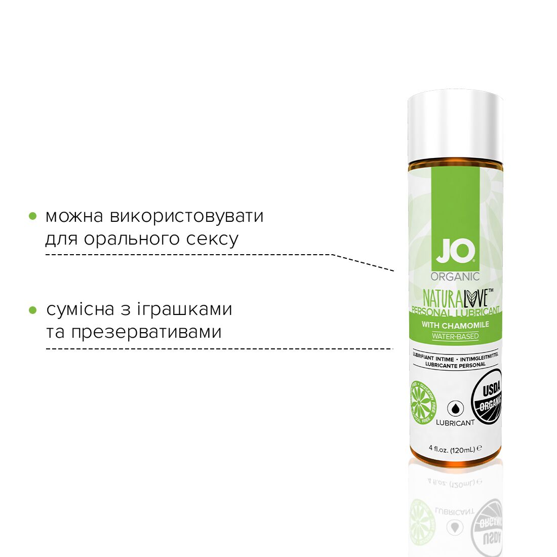 Лубрикант на водній основі JO NATURALOVE