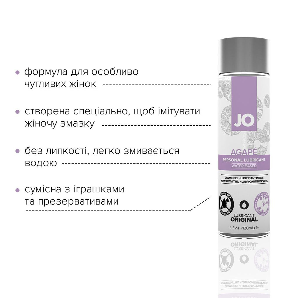 Лубрикант на водній основі JO AGAPE