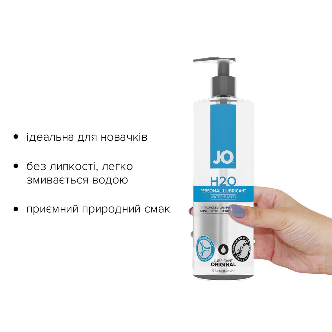 Лубрикант на водній основі JO H2O Original