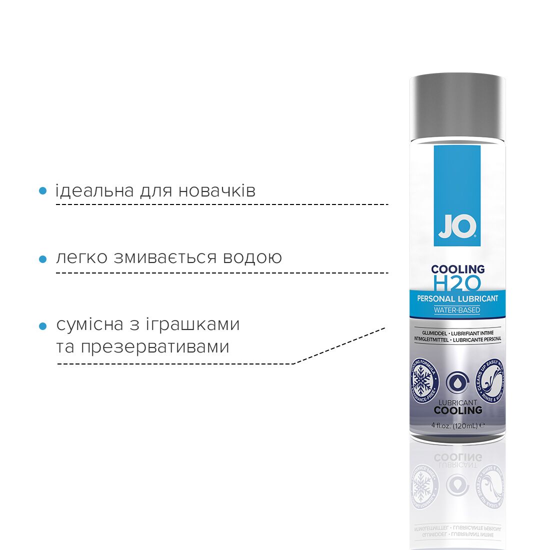 Лубрикант на водній основі JO H2O Cooling