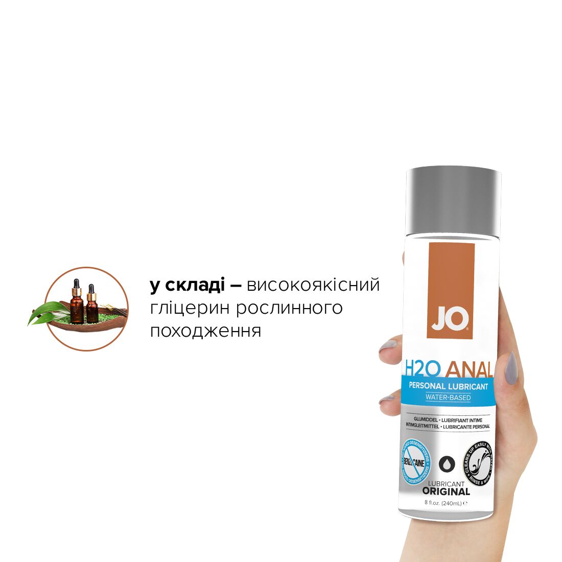 Анальний лубрикант JO ANAL H2O