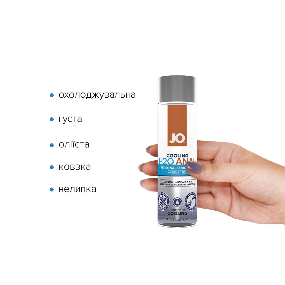 Анальний лубрикант JO ANAL H2O