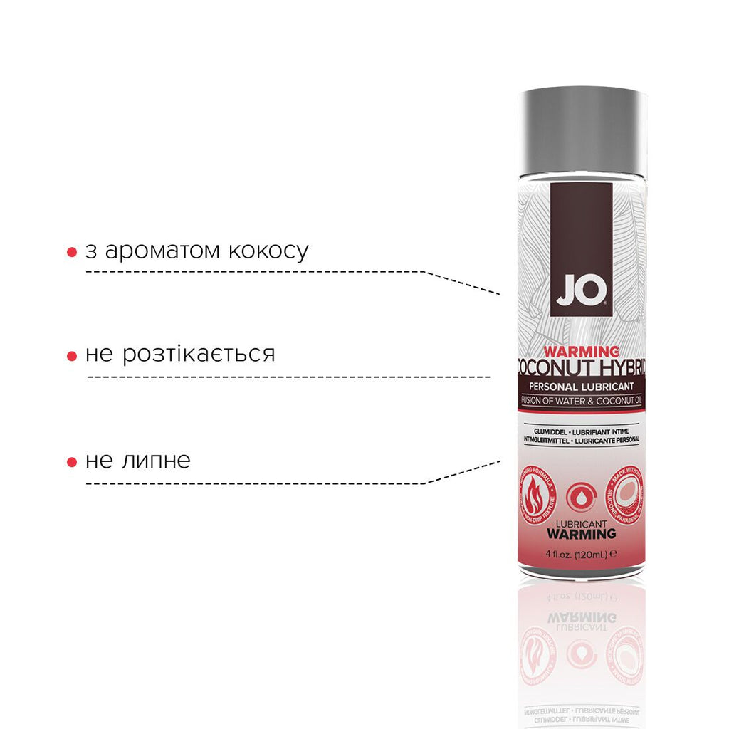 Крем-лубрикант JO Coconut Hybrid