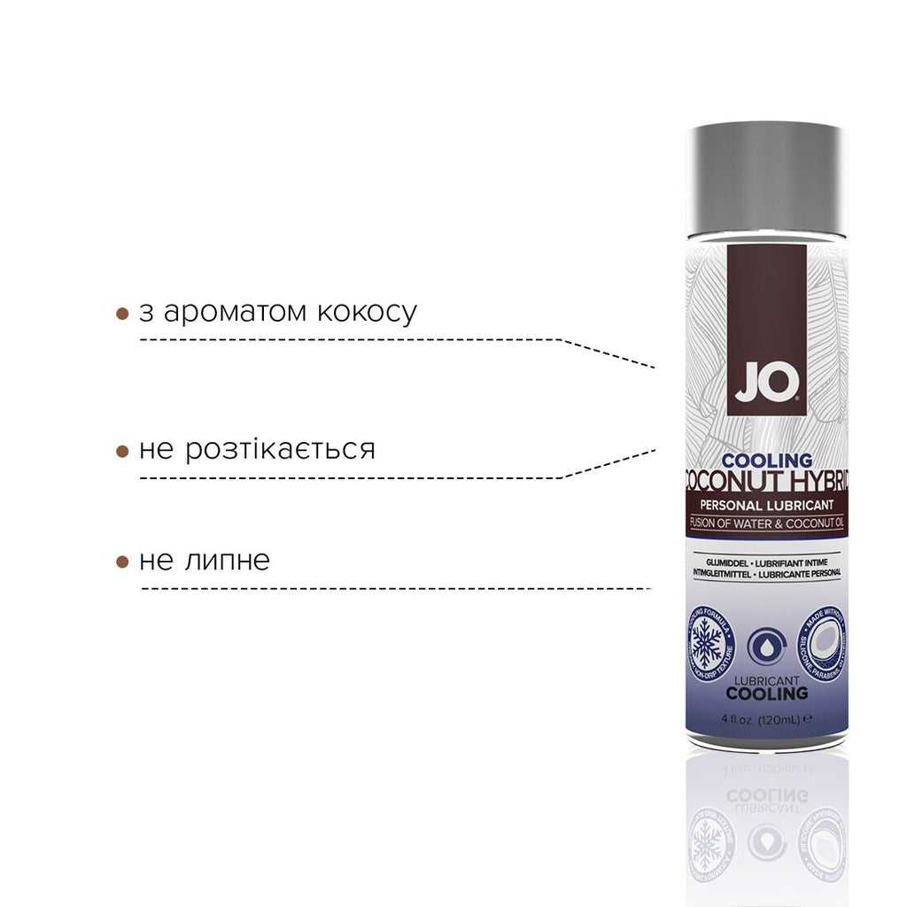 Крем-лубрикант JO Coconut Hybrid