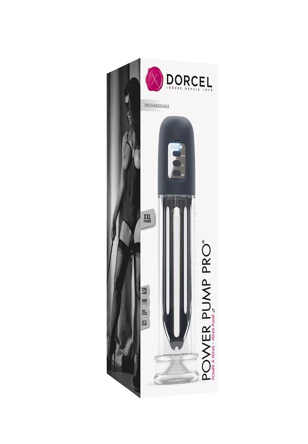 Вакуумна помпа Dorcel POWER PUMP PRO для члена довжиною до 20 см