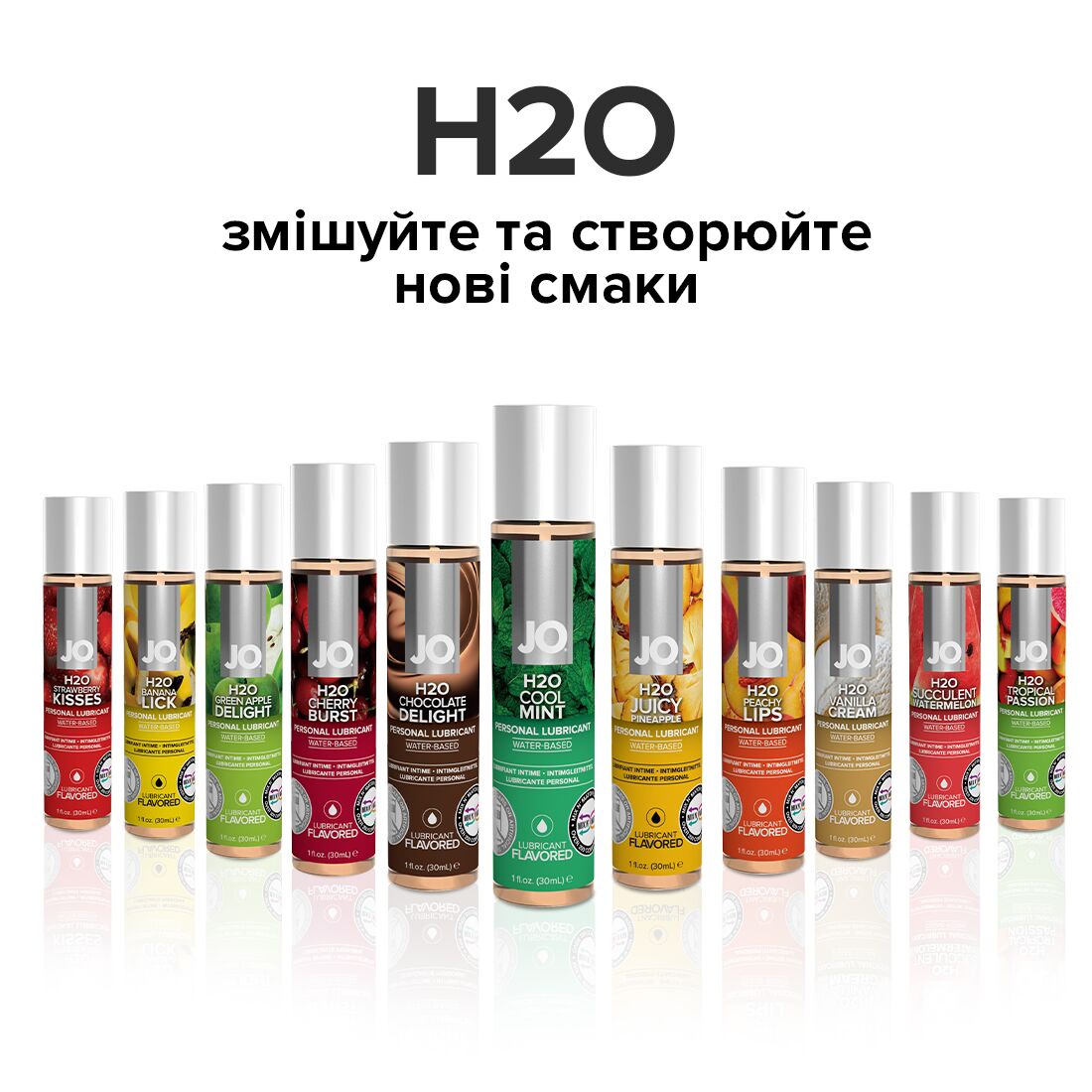 Лубрикант на водній основі JO H2O
