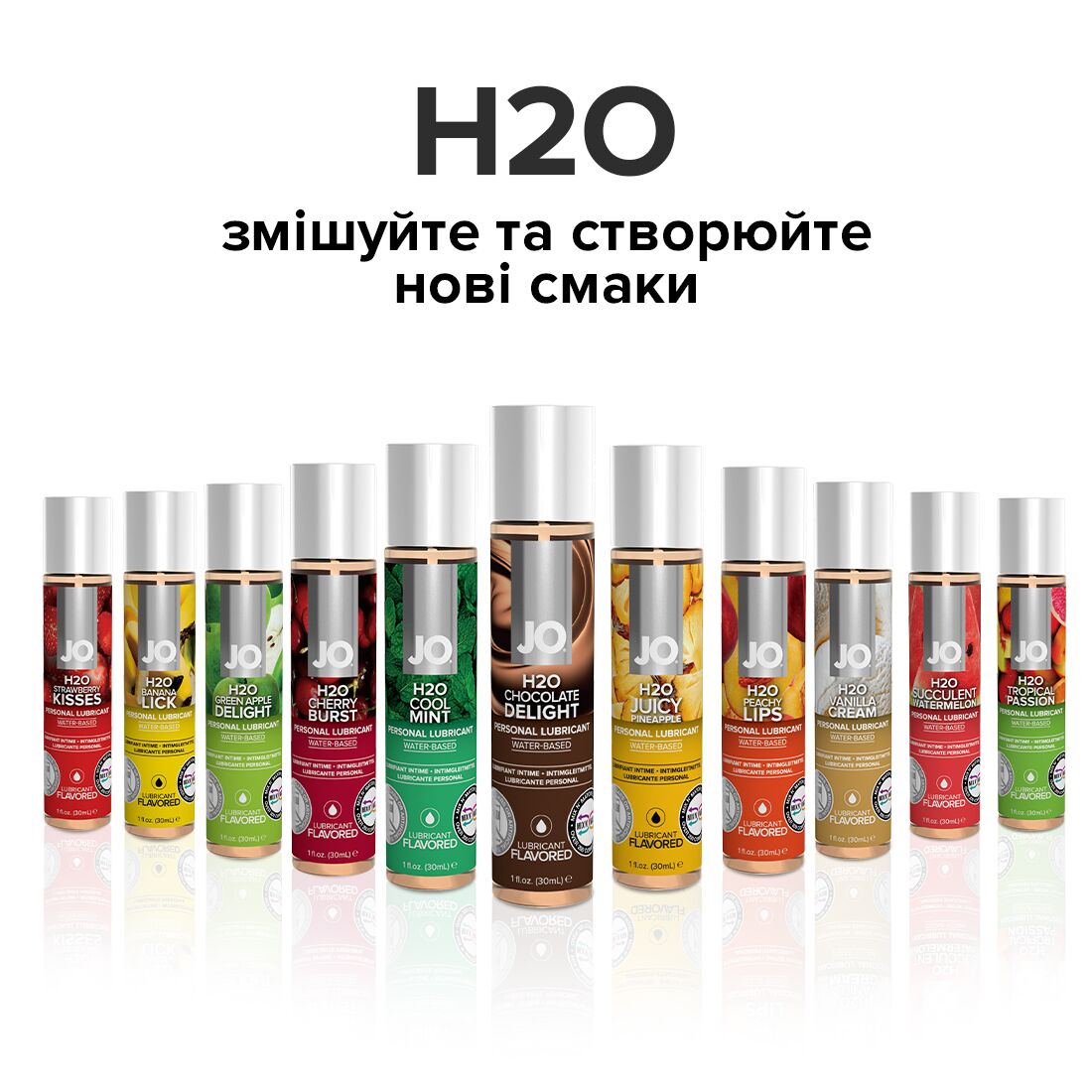 Лубрикант на водній основі JO H2O