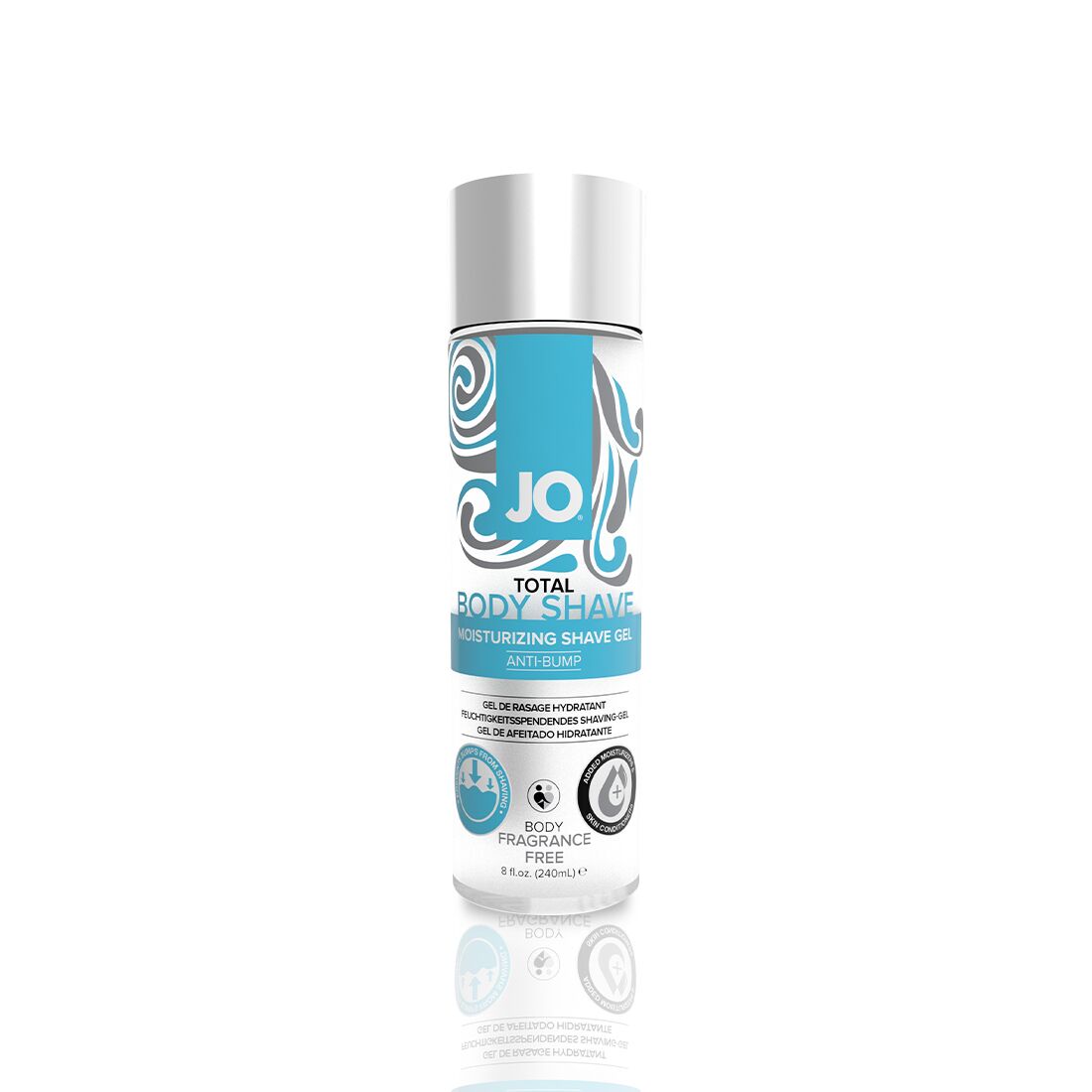 Гель для гоління JO TOTAL BODY - Anti-bump Intimate Shaving Gel зволожувальний
