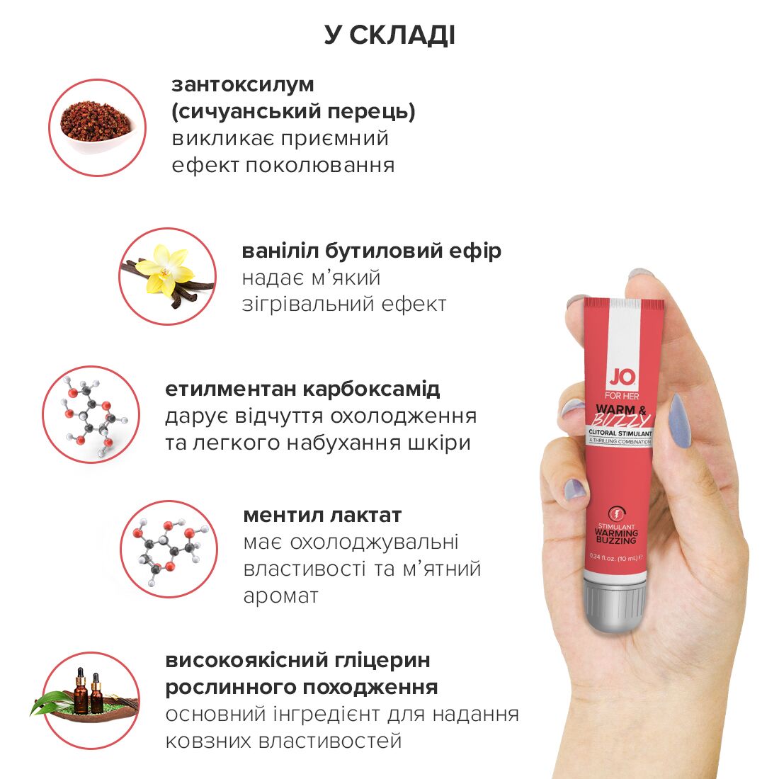 Збуджувальний гель для клітора JO
