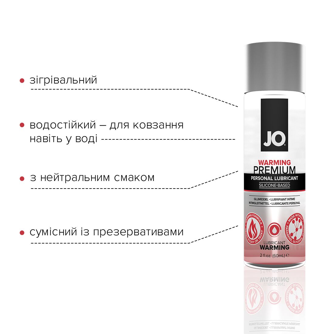 Лубрикант на силіконовій основі JO PREMIUM