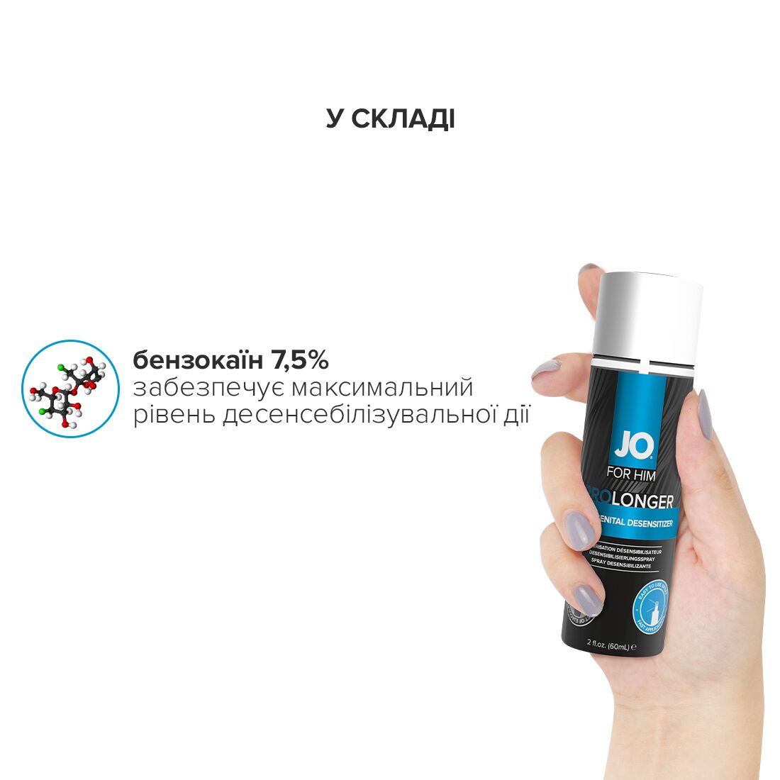 Пролонгувальний спрей JO Prolonger Spray