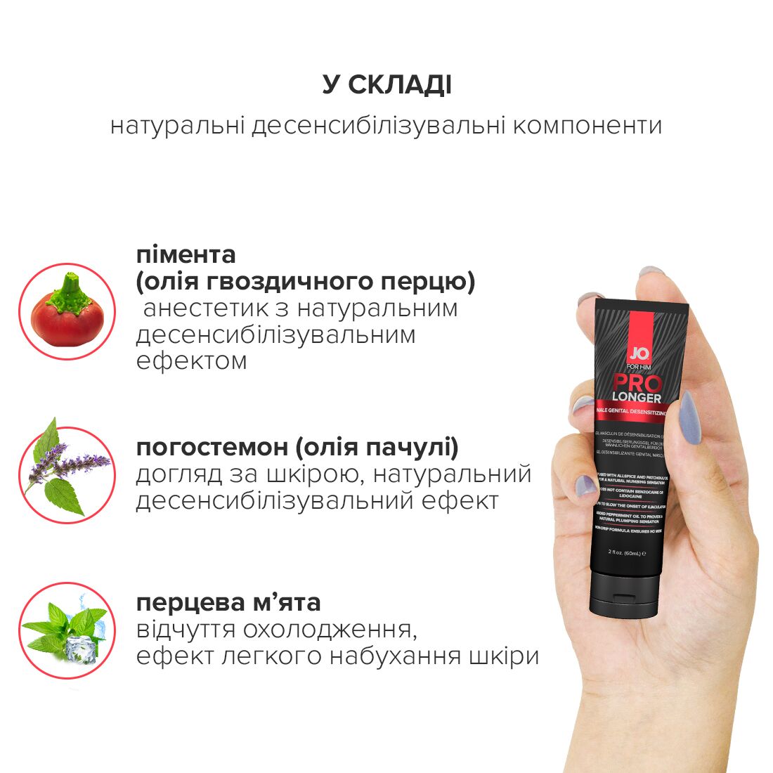Пролонгер гель JO Prolonger Gel