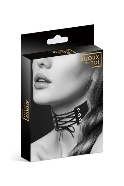 Чокер зі шнурівкою Bijoux Pour Toi LACET