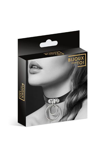 Чокер з двома кільцями Bijoux Pour Toi TWO RINGS