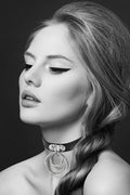 Чокер з двома кільцями Bijoux Pour Toi TWO RINGS