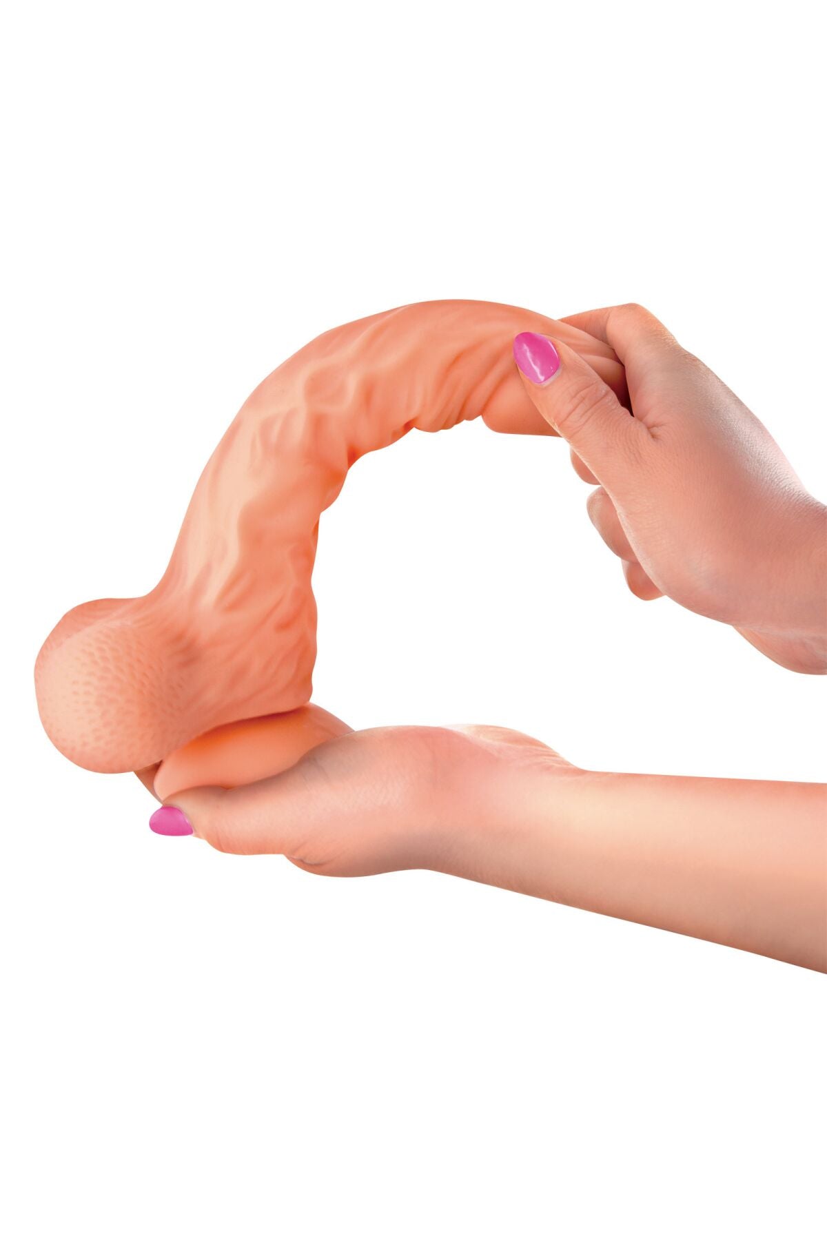 Фалоімітатор із рухомою крайньою плоттю Real Body Real Brad