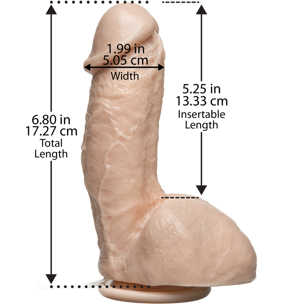 Фалоімітатор, що кінчає Doc Johnson The Amazing Squirting Realistic Cock
