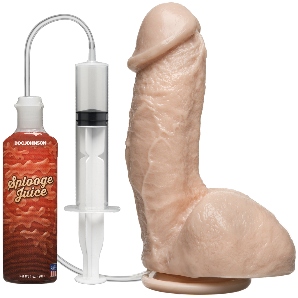 Фалоімітатор, що кінчає Doc Johnson The Amazing Squirting Realistic Cock