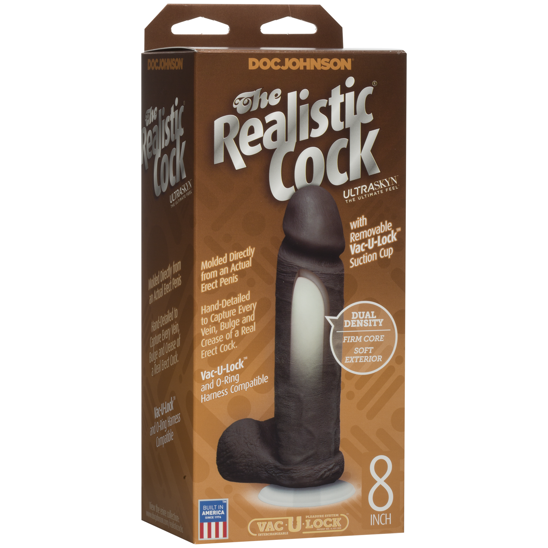 Фалоімітатор Doc Johnson The Realistic Cock 8 inch
