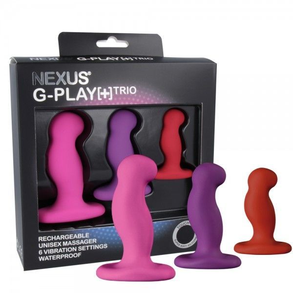 Набір вібромасажерів простати Nexus G-Play Trio Plus