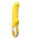 Потужний вібратор Satisfyer Vibes Yummy Sunshine з гнучким стовбуром і стимул. рельєфом