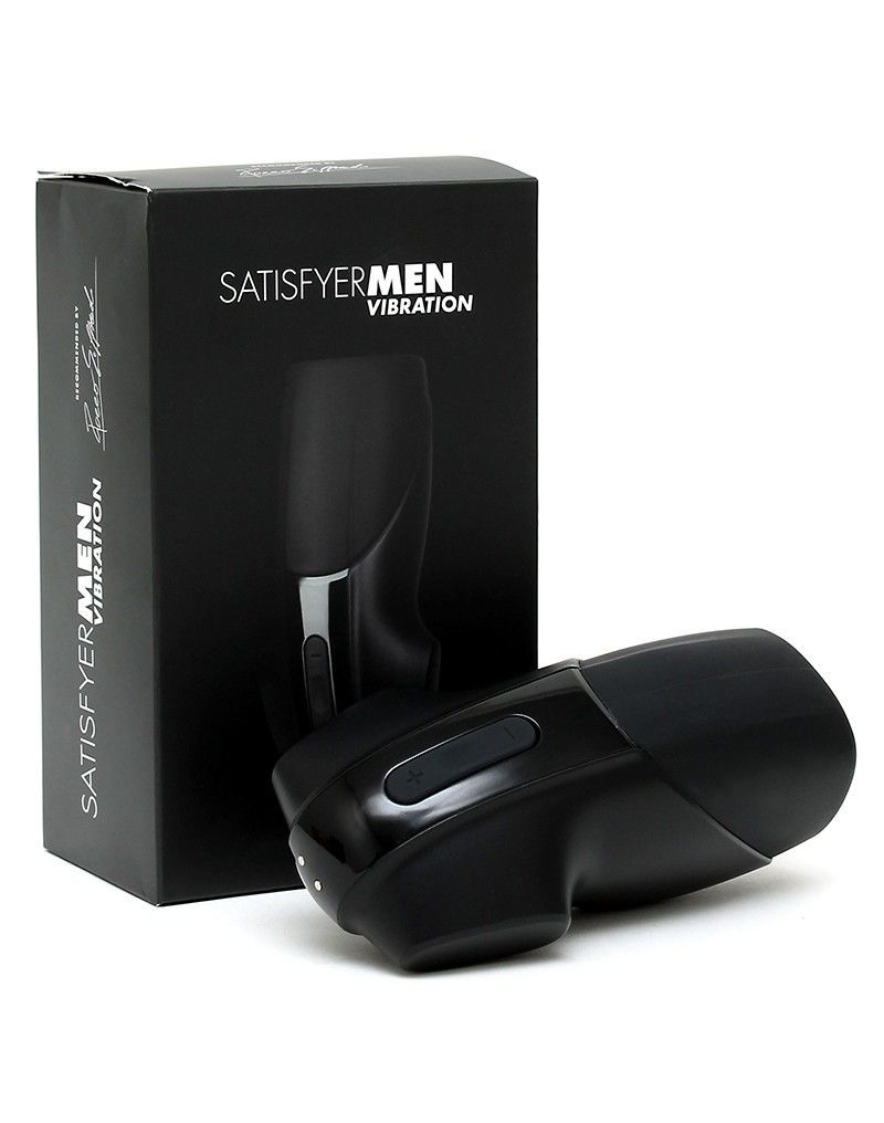 Мастурбатор Satisfyer Men Vibration імітатор мінету з вібрацією
