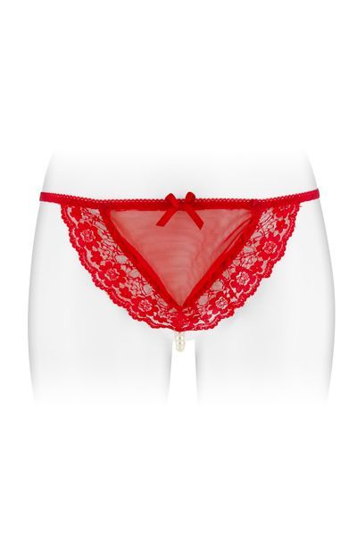 Трусики-стрінги з перлинною ниткою Fashion Secret