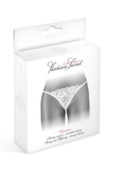 Трусики-стрінги з перлинною ниткою Fashion Secret