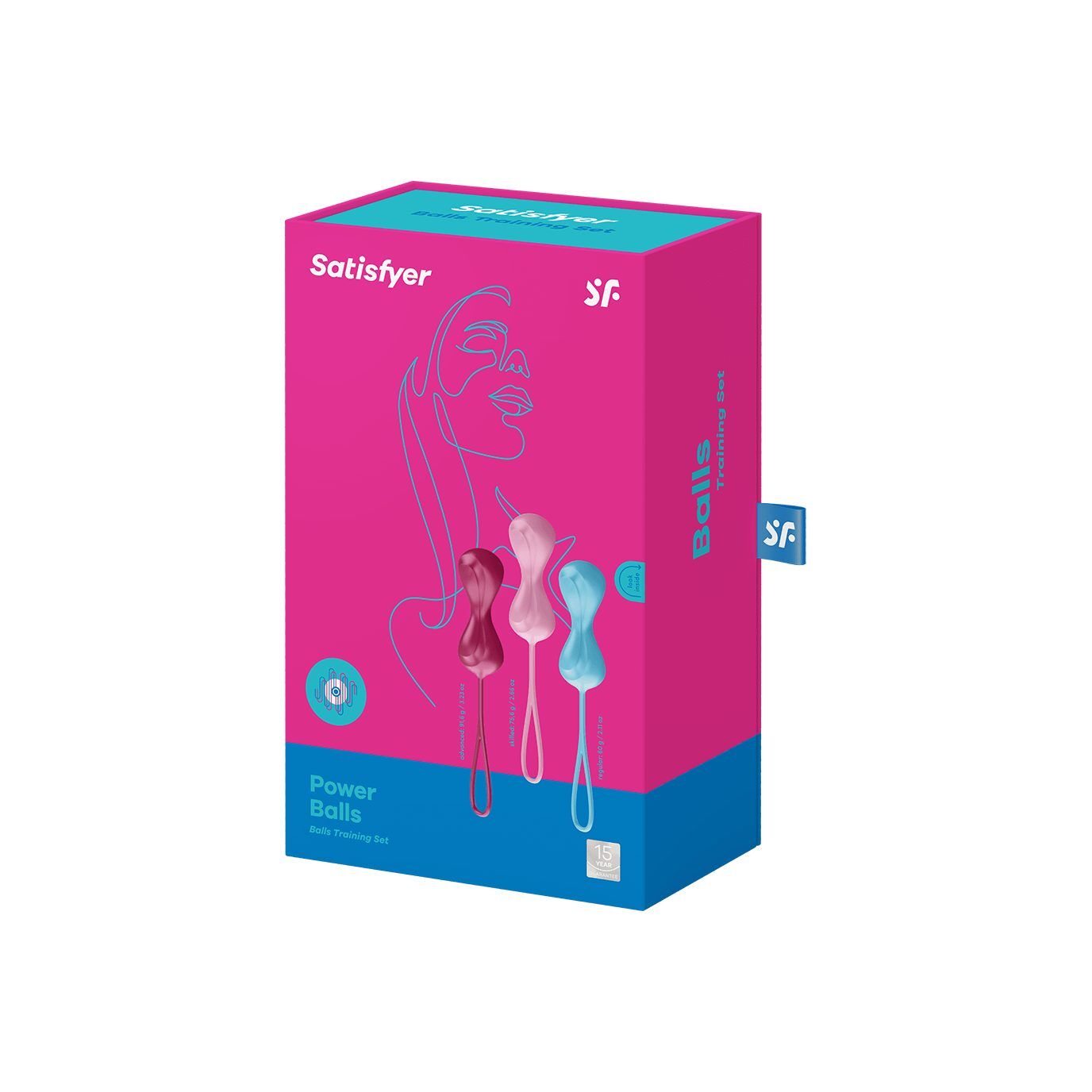 Вагінальні кульки Satisfyer Power Balls 3 пари