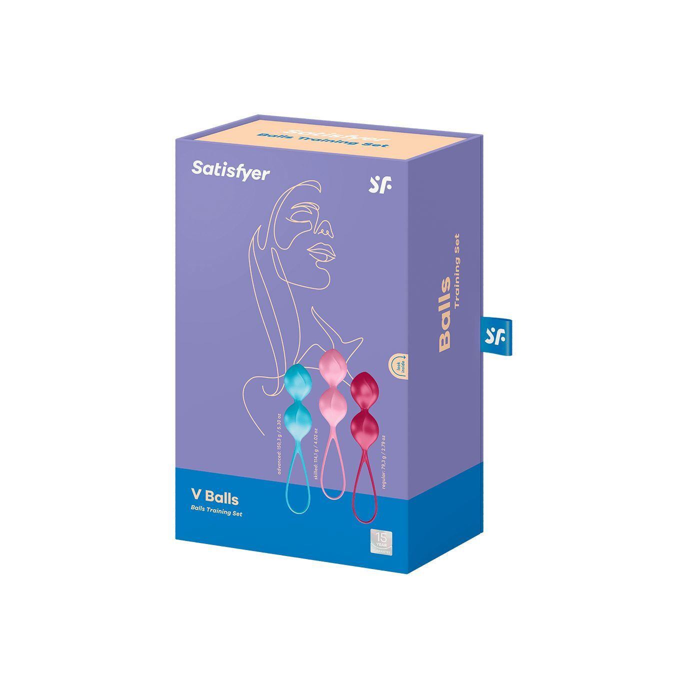 Вагінальні кульки Satisfyer V Balls 3 пари